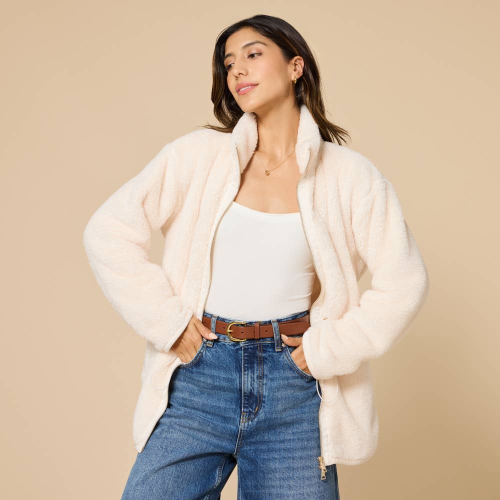 DreamPlush Zip Tunic