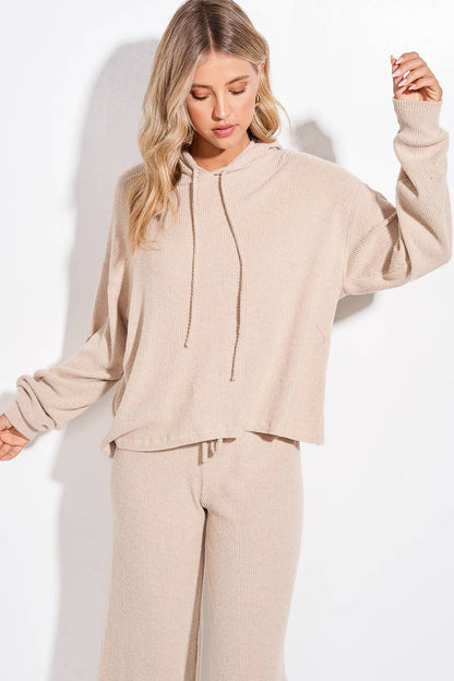 Cozy Hooded Loungewear Set