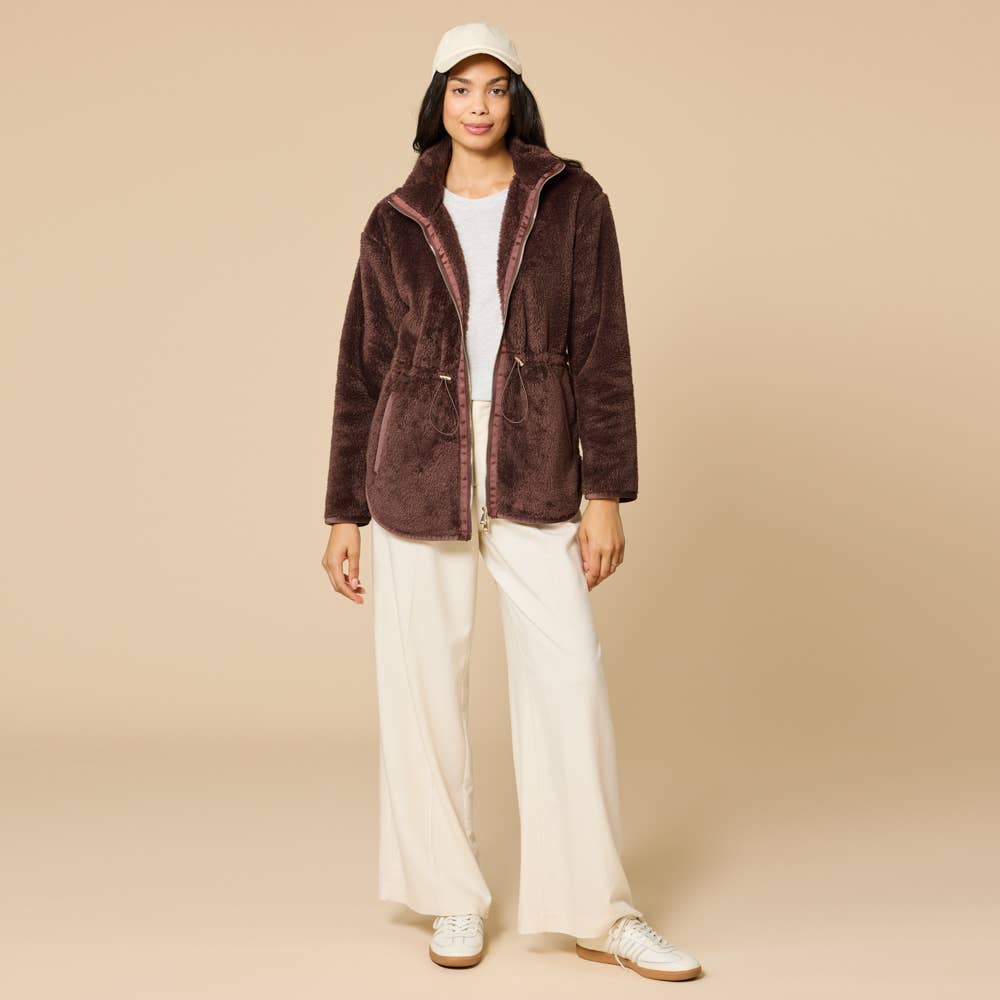 DreamPlush Zip Tunic