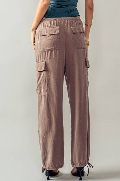 Cargo Chic Straight Leg Pant
