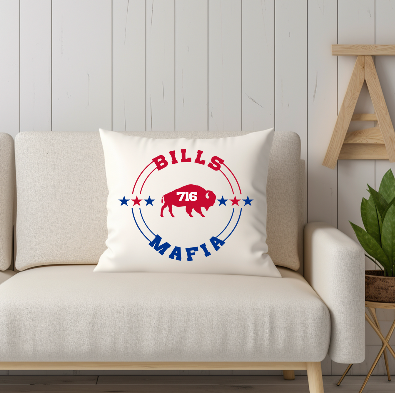 Bills Mafia 716 Pillow Case