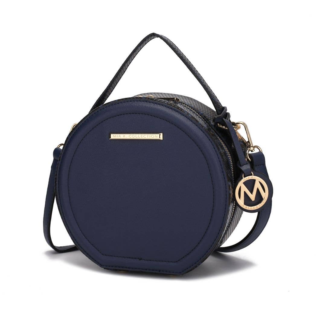 Mallory Crossbody Handbag Vegan Leather Women by Mia k.: Black