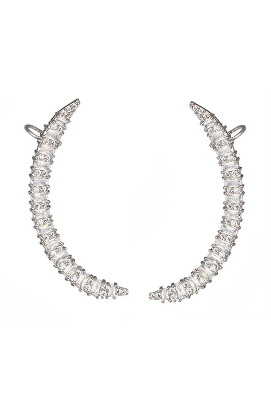 Julia CZ Cuff Earrings