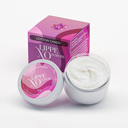 Cotton Candy Exfoliating Lip Scrub - Lippe XO
