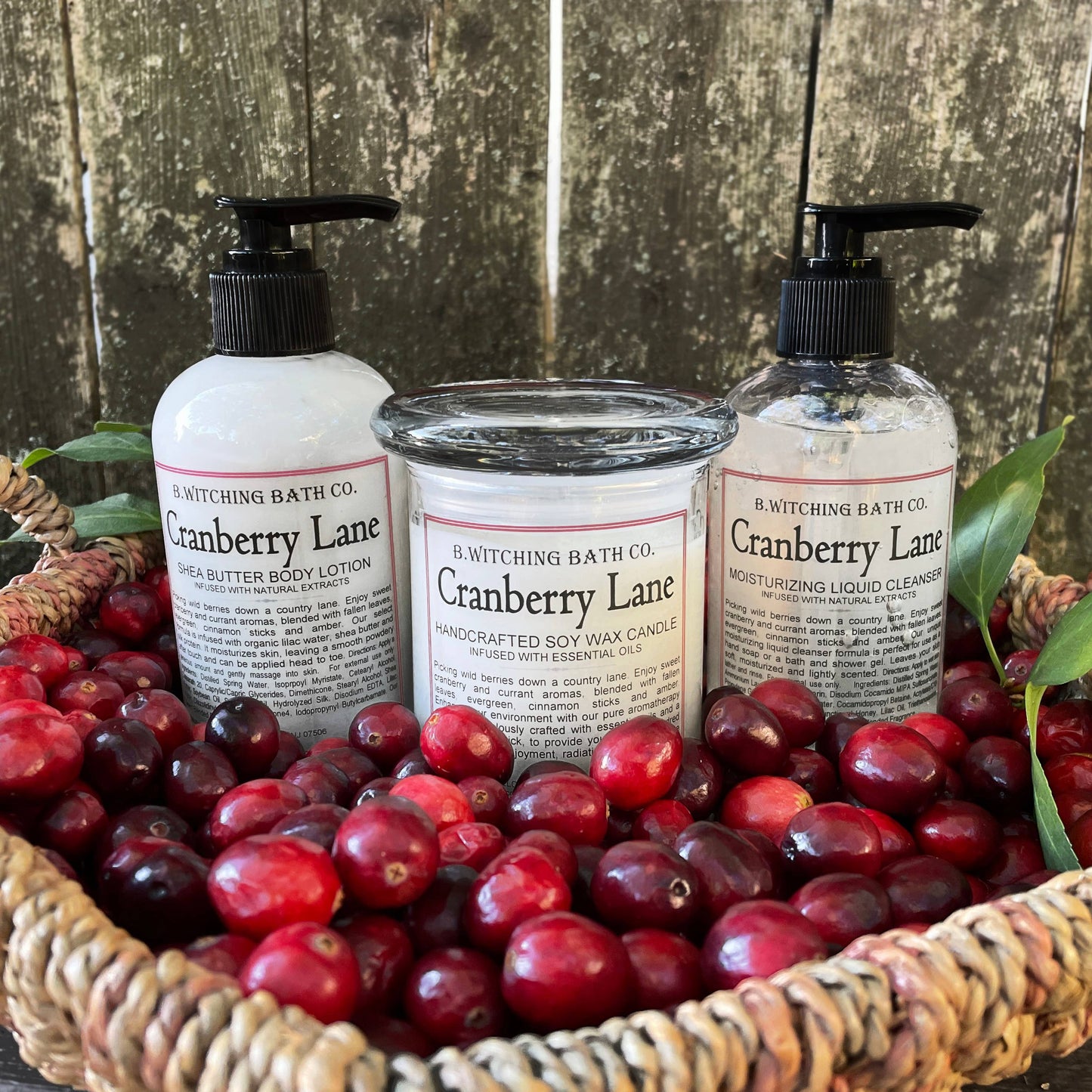 Cranberry Lane Gift Box - prepacked