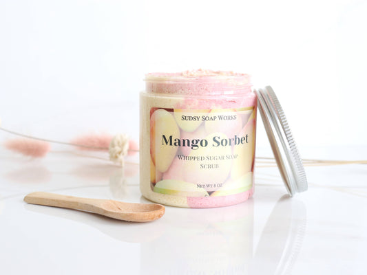Mango Sorbet Whipped Sugar Scrub