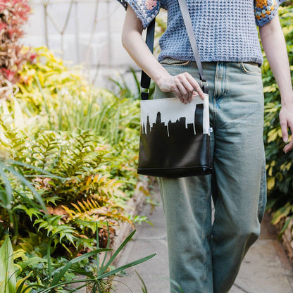 Buffalo New York Skyline Crossbody Bag