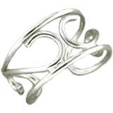 Double Scroll Ear Cuff