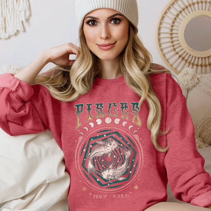 Pisces Zodiac, Astrology, Horoscope Sweatshirt