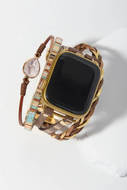 Bohemian Leather Apple Watch Band