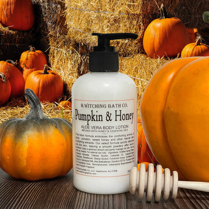 Pumpkin & Honey Aloe Vera Body Lotion 8oz.