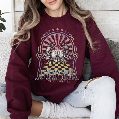 Cancer Zodiac, Astrology, Horoscope Sweatshirt