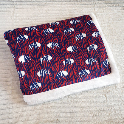 Zebra Buffalo Blanket
