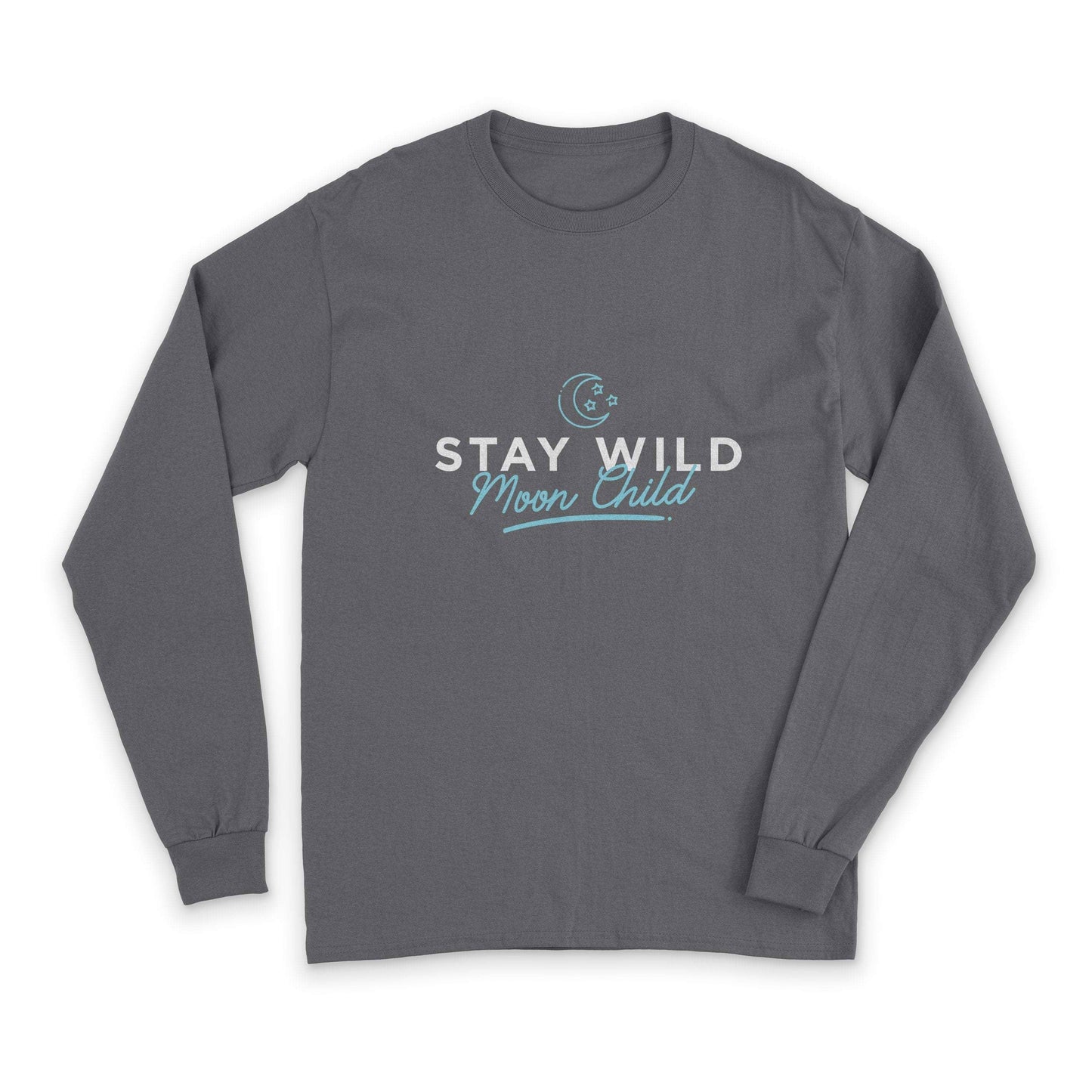 Stay Wild Moon Child [Fall 2020]: Grey / L / Hoodie