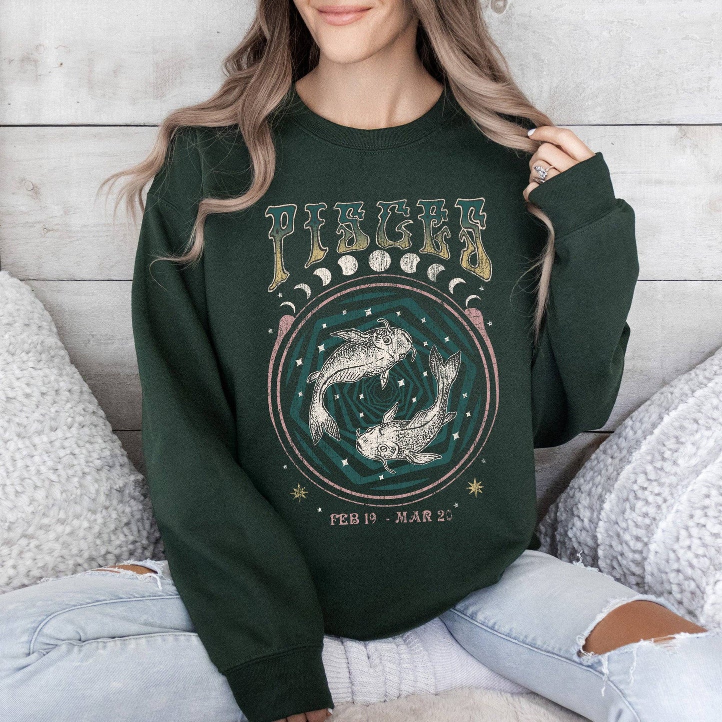 Pisces Zodiac, Astrology, Horoscope Sweatshirt