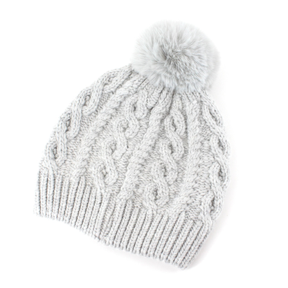 S24152C Cable Knit Beanie