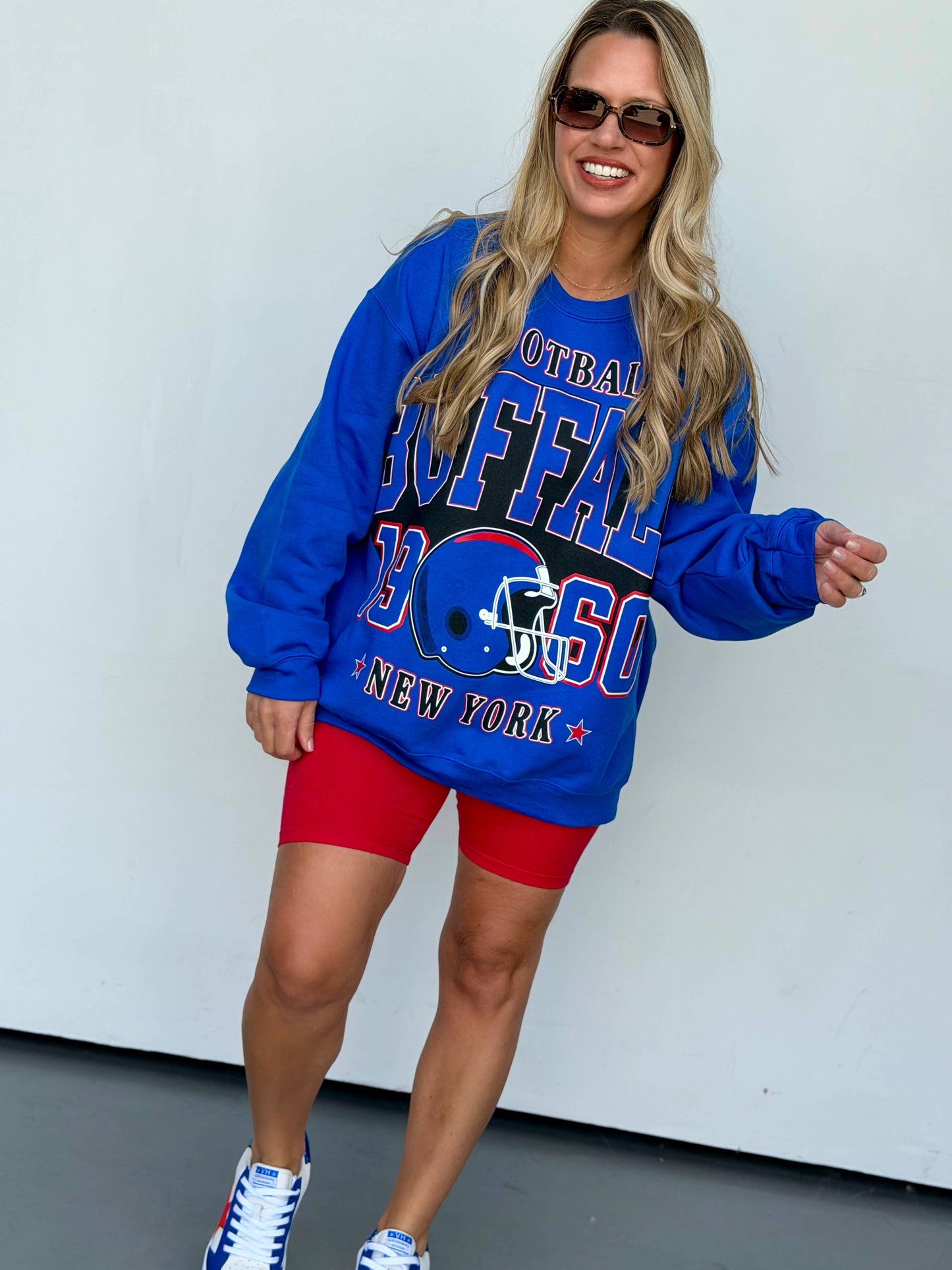 Buffalo Oversized Print Sweatshirt