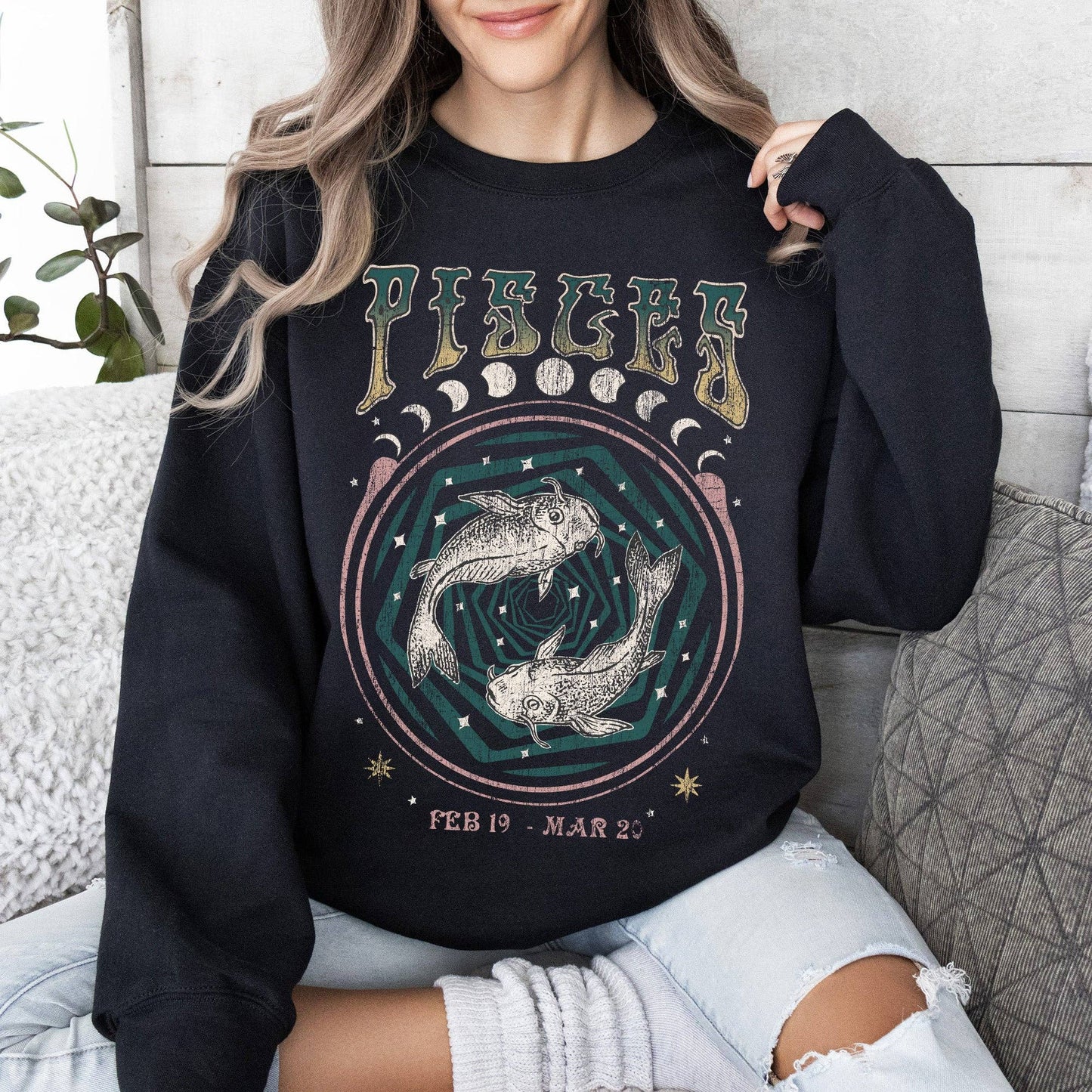 Pisces Zodiac, Astrology, Horoscope Sweatshirt