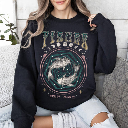 Pisces Zodiac, Astrology, Horoscope Sweatshirt