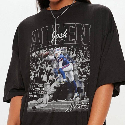 Vintage Josh Allen Buffalo Football Shirt