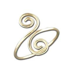 Snake Swirl Ring