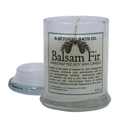 Balsam Fir Soy Wax Apothecary Candles 8oz
