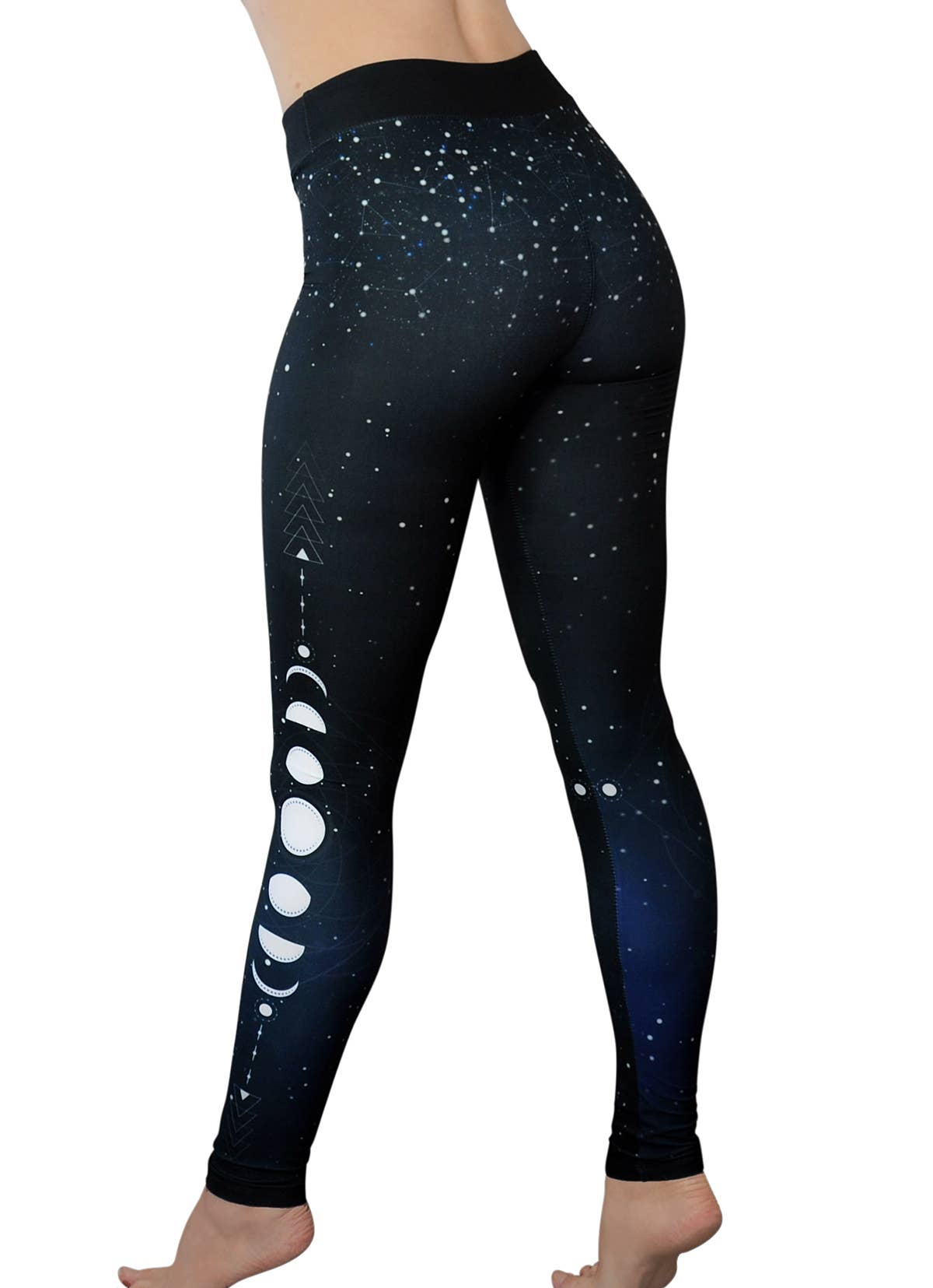 Moonlight - High Waist Leggings: S/M 4-10
