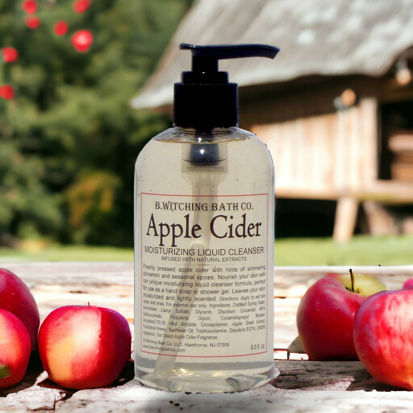 Apple Cider Moisturizing Liquid Cleansers 8oz