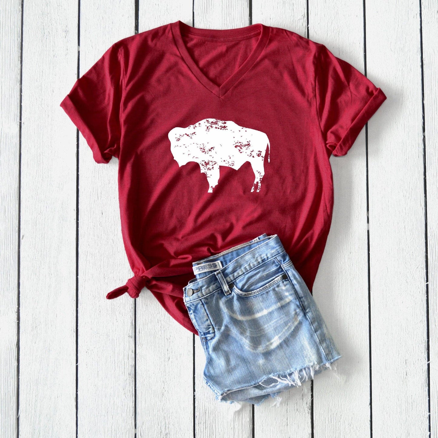 Bison Adult Tee Shirt