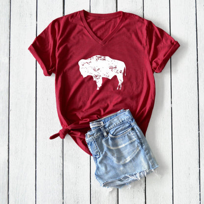 Bison Adult Tee Shirt