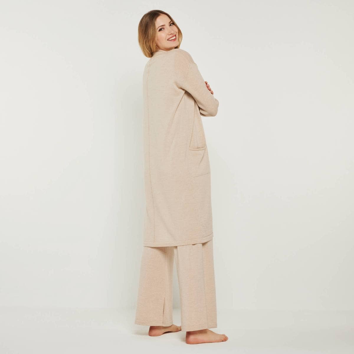 Loungewear Tank Top-Ivory