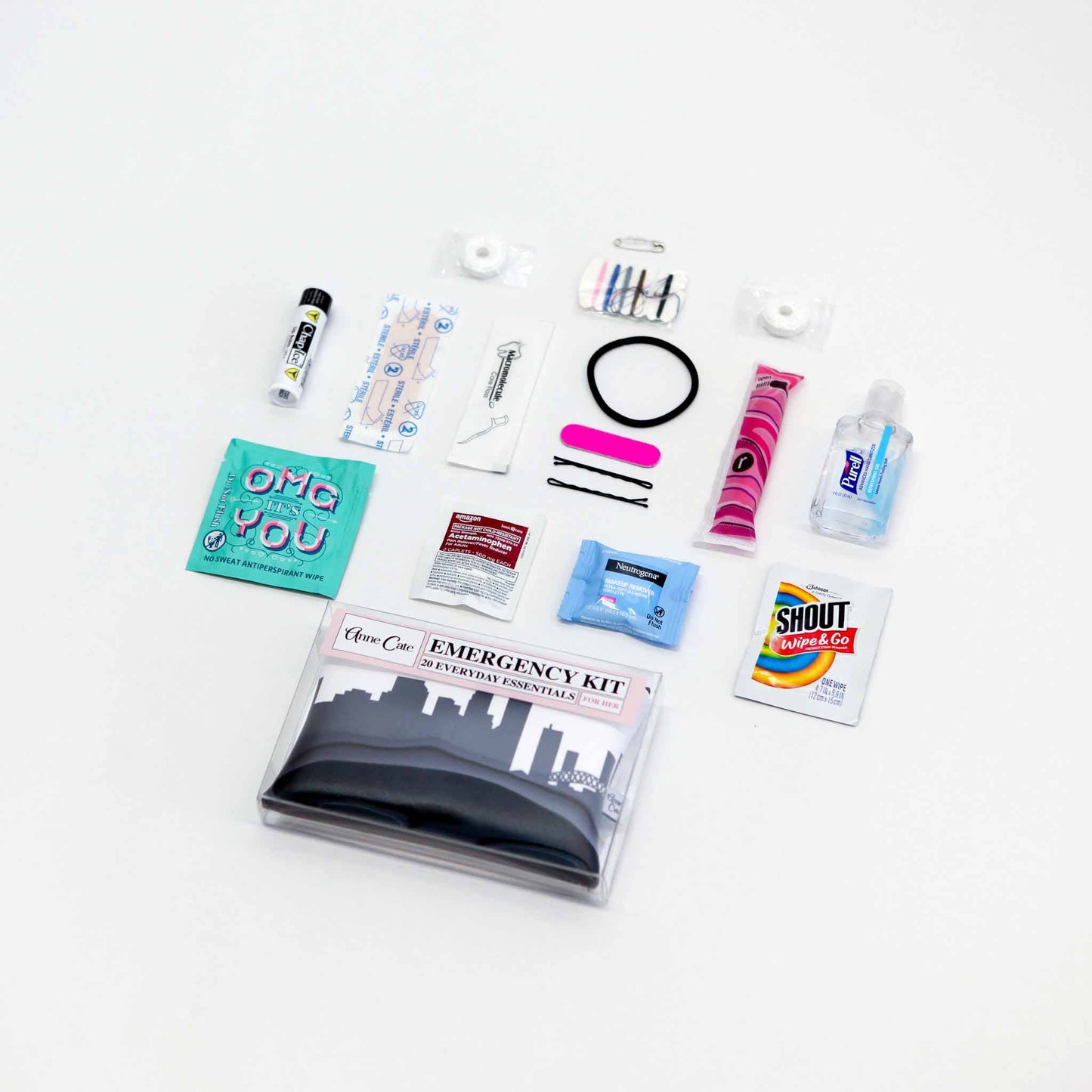 Buffalo New York Skyline Mini Wallet Emergency Kit - For Her