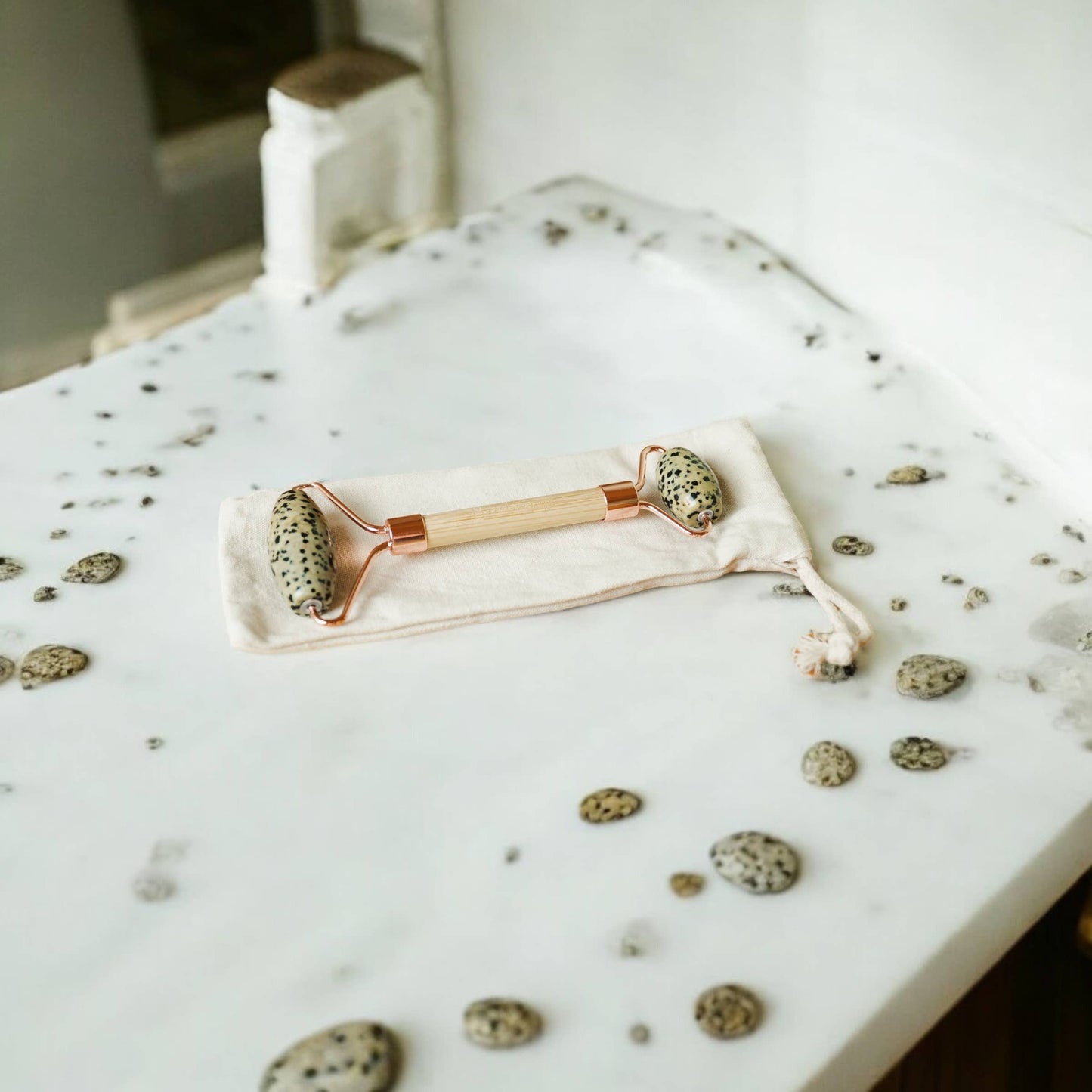 Bamboo Facial Massage Roller | Self Care Bestseller