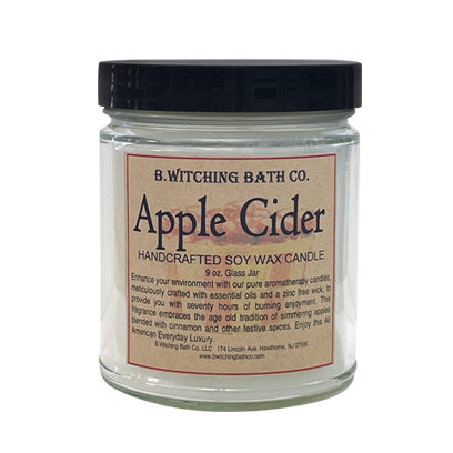 Apple Cider Soy Wax Candles 9oz