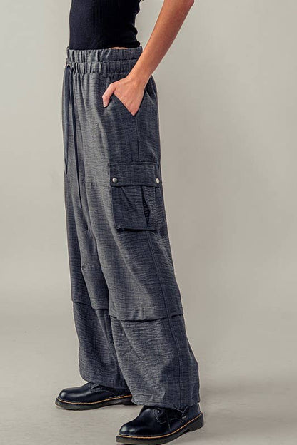 **Everywhere Linen Cargo Pants