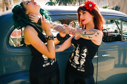 No Evil Tank: Black Cream / M