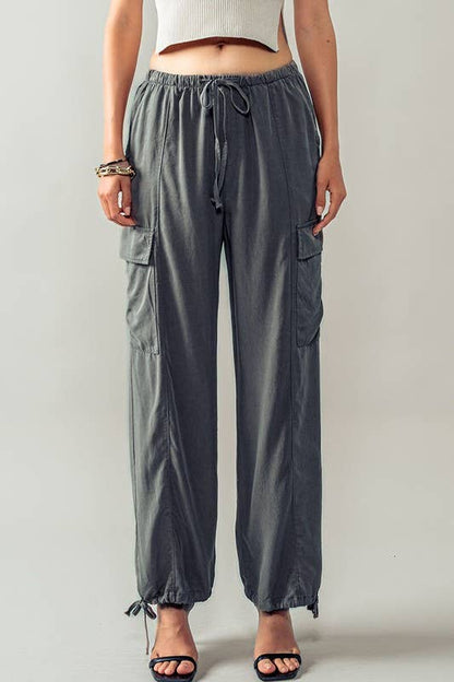 Cargo Chic Straight Leg Pant