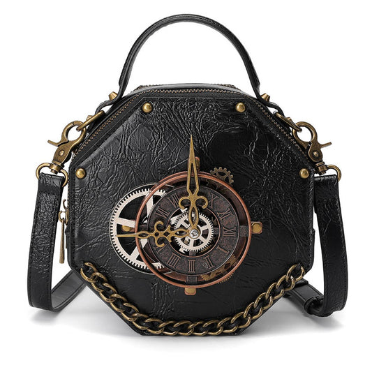 HALLOWEEN RETRO STEAMPUNK BAG SHOULDER BAG_CWAB0633