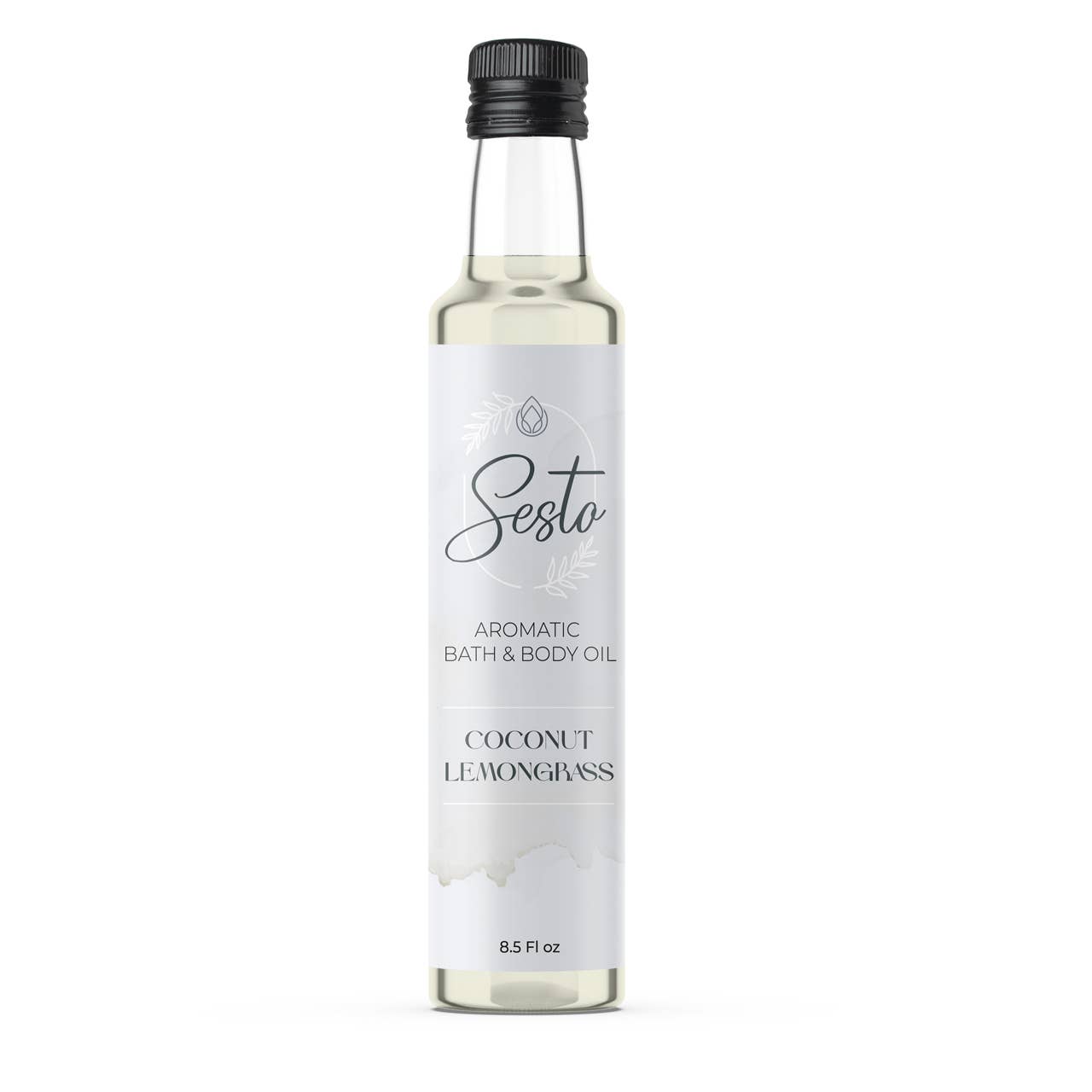 Sesto Aromatic Bath & Massage Oil - Coconut Lemongrass