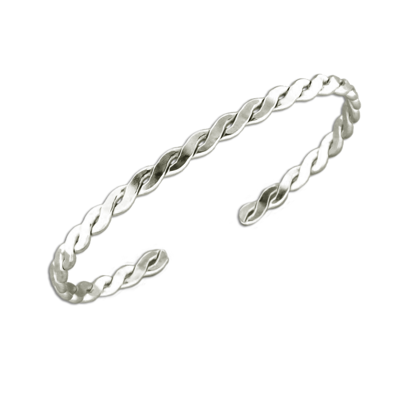 Flat Twist Cuff Bracelet