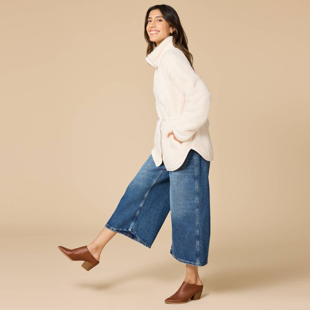 DreamPlush Zip Tunic