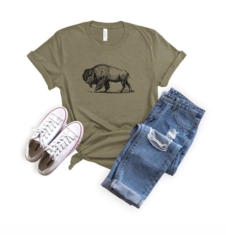 Bison Adult Shirt