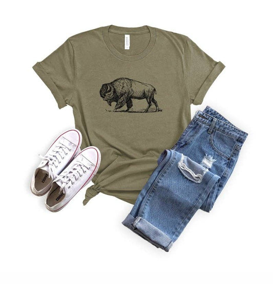 Bison Adult Shirt