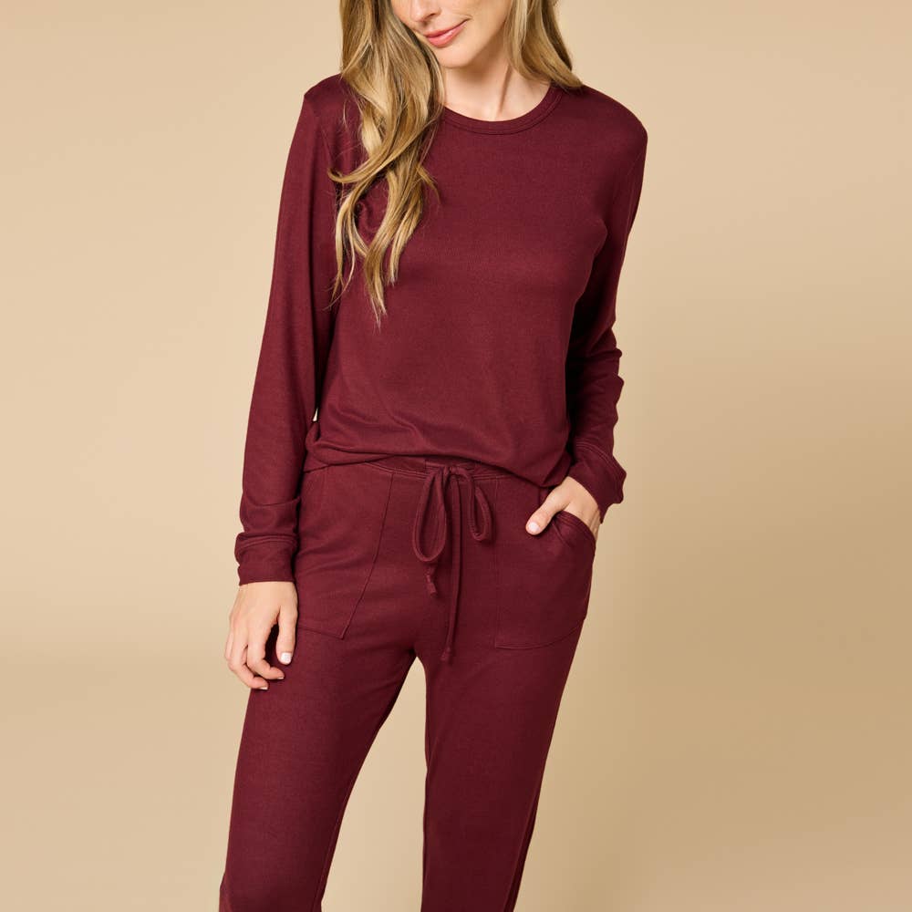 Women's Cloud Soft Dream Crew Neck Lounge Set - Oprah's Fave