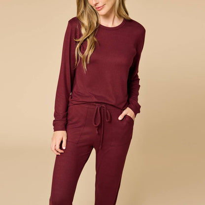 Women's Cloud Soft Dream Crew Neck Lounge Set - Oprah's Fave