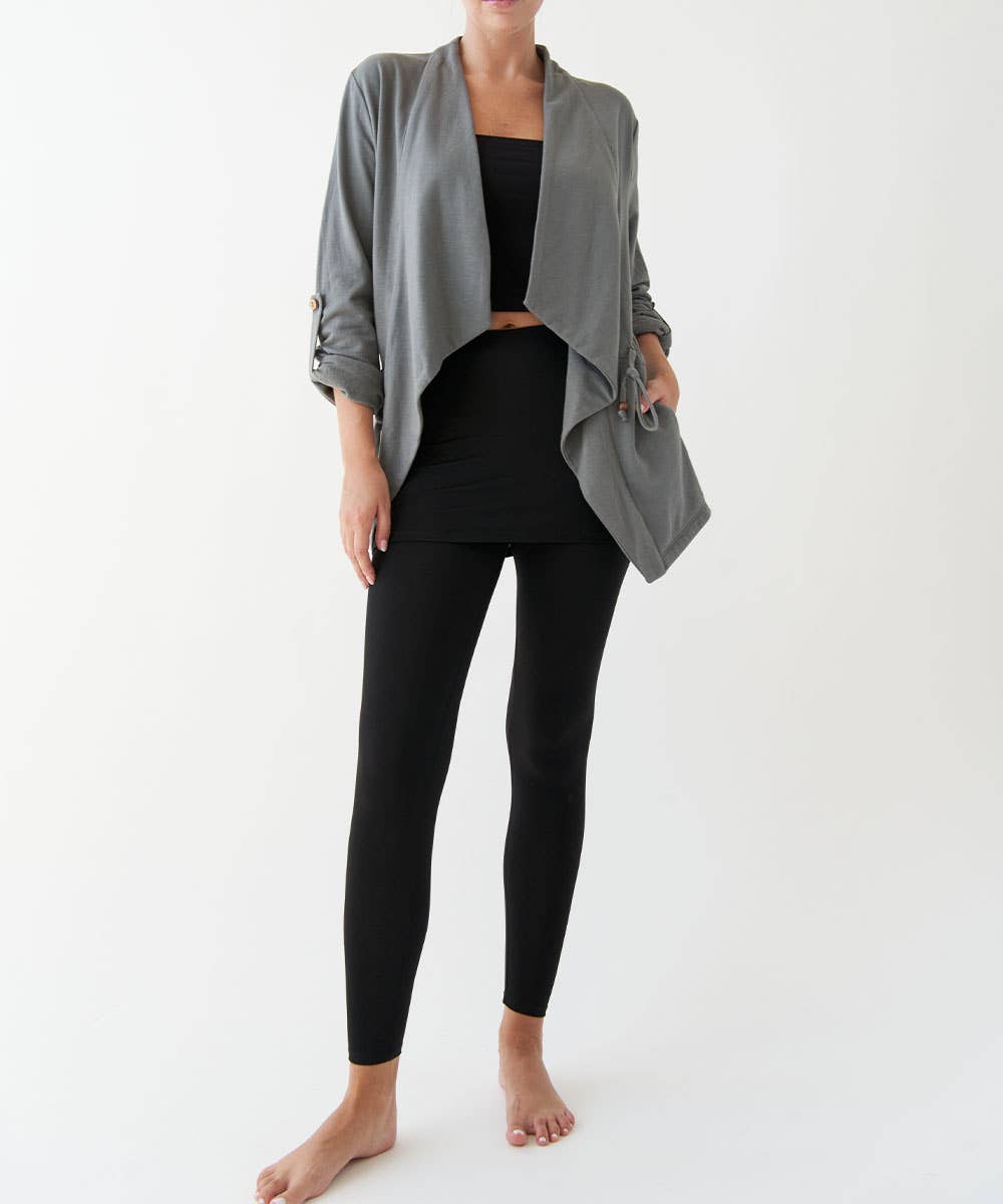HEMP OPEN FRONT JACKET