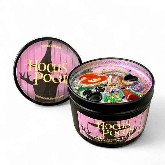 Hocus Pocus Candle |  Halloween | Caramel, Apples & Treats  