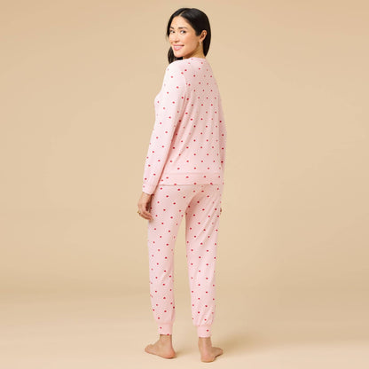 Women's Cloud Soft Dream Crew Neck Lounge Set - Oprah's Fave