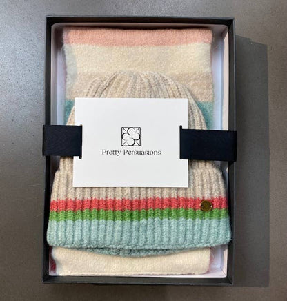 S23215C Merry Fun Scarf/Beanie Gift Box Set
