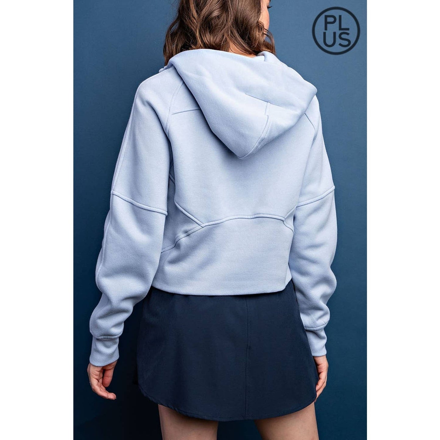 FRENCH TERRY Sky Blue / 3X STRAIGHT LEG PANTS: